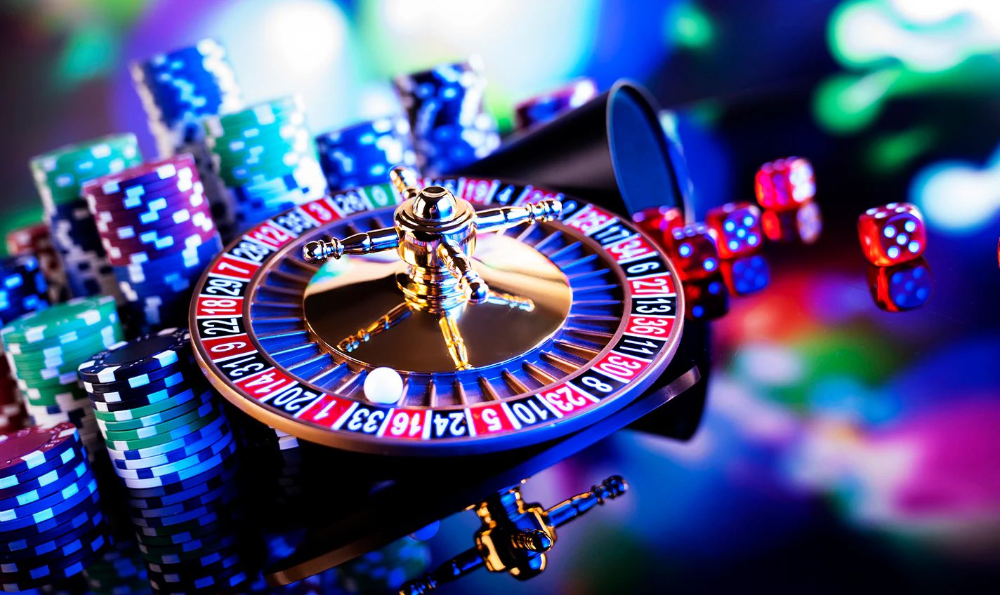 JILI roulette wheel and betting board